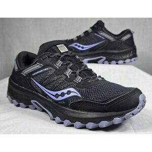 Saucony Excursion‎ TR13 Women's Trail Running Shoes Black Lilac Size 8.5